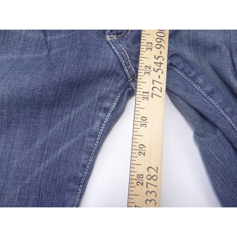Big Star Y2K Sweet Ultra-Low Rise Bootcut Jeans Womens 29L Embellished Pocket - Picture 6 of 7